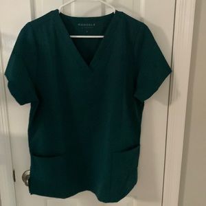 Mandala 6 pocket scrub top, M